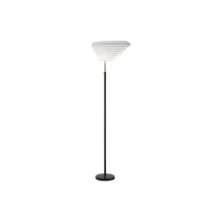Floor Light A805 “Angel Wing“, polished brass