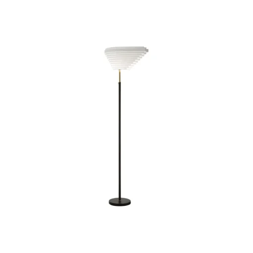 Floor Light A805 “Angel Wing“, polished brass