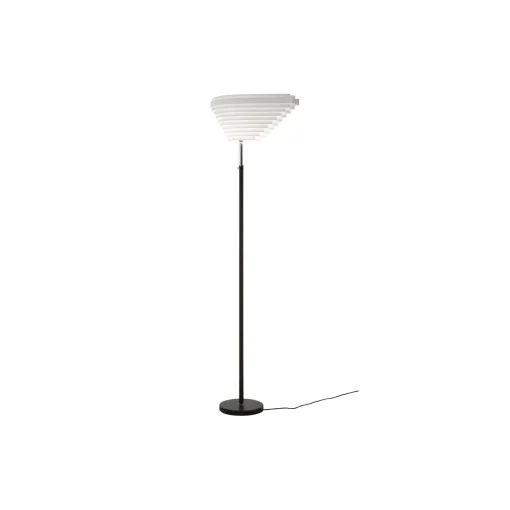 Floor Light A805 “Angel Wing“, nickel-plated brass