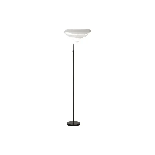 Floor Light A805 “Angel Wing“, nickel-plated brass