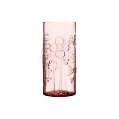 Flora vase, salmon pink