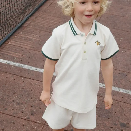 Florian Polo Shirt, antique white