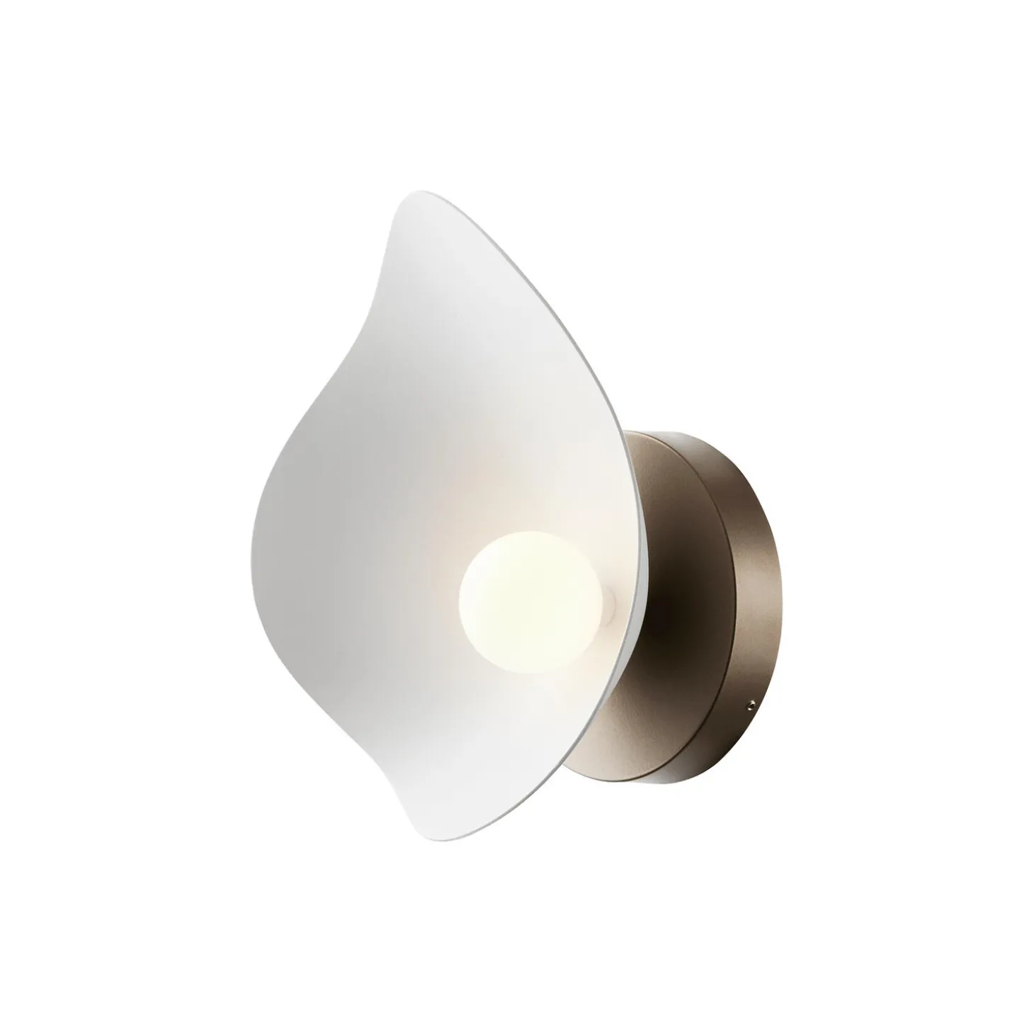 Florii 1 Wall Lamp, dark bronze