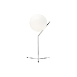 Flos IC T1 høj bordlampe, krom
