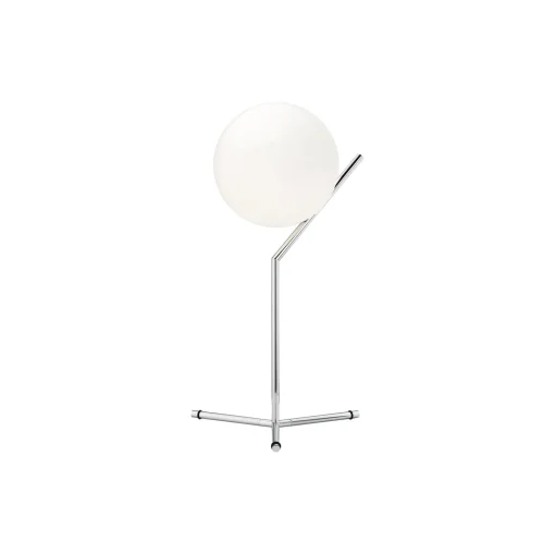 Flos IC T1 høj bordlampe, krom
