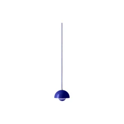 Flowerpot VP10 Pendant, cobalt blue