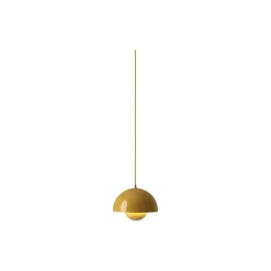 Flowerpot VP1 Pendant, mustard