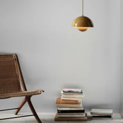 Flowerpot VP1 Pendant, mustard