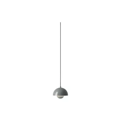 Flowerpot VP10 Pendant, stone blue