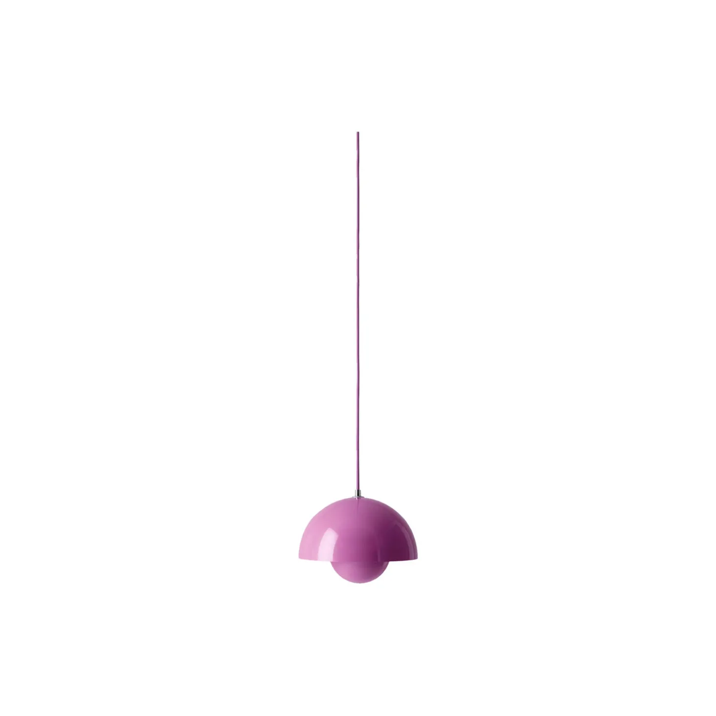 Flowerpot VP1 Pendant, tangy pink