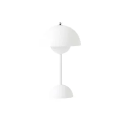 Flowerpot VP9 Portable Table Lamp, matt white