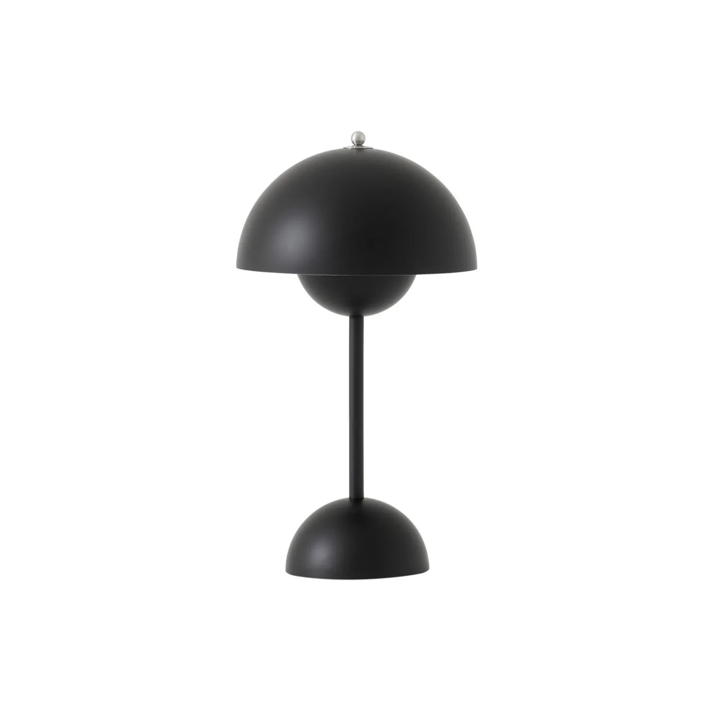 Flowerpot VP9 Portable Table Lamp, matt black