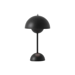Flowerpot VP9 Portable Table Lamp, matt black