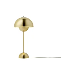Flowerpot VP3 Table Lamp, brass-plated