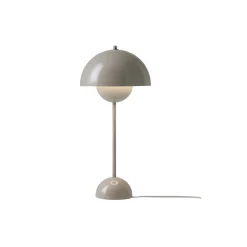 Flowerpot VP3 Table Lamp, grey beige