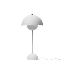 Flowerpot VP3 Table Lamp, matt light grey