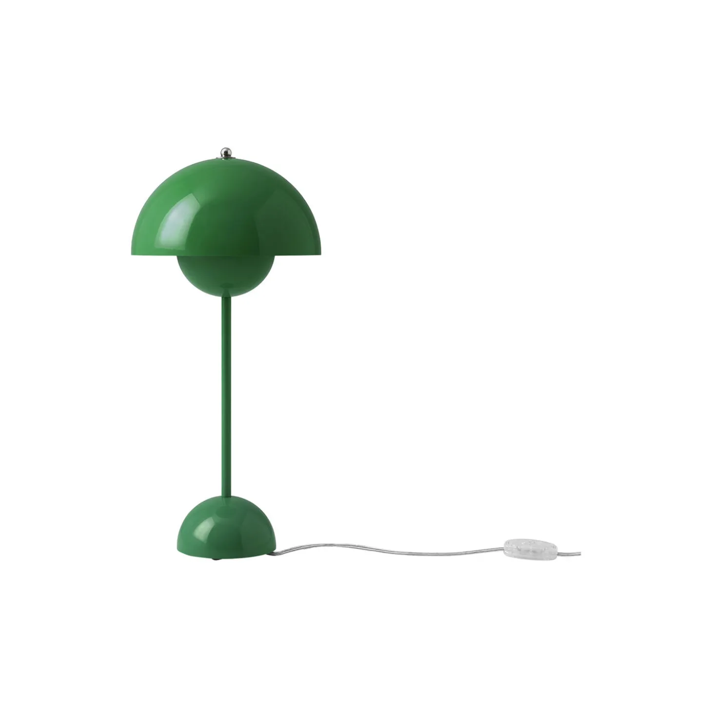 Flowerpot VP3 Table Lamp, signal green