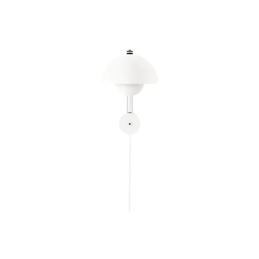 Flowerpot VP8 Wall Lamp, matt white