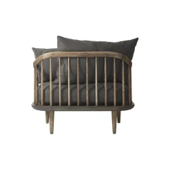 Fly SC1 Lounge Chair, Hot Madison 093/smoked oiled oak