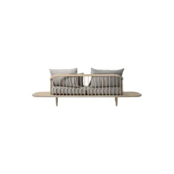 Fly SC3 2-seater Sofa, Hot Madison 094/oiled oak