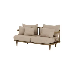 Fly SC2 2-seater Sofa, Karakorum 003/oiled oak