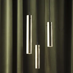 FM2014 Solid Pendant, glossy brass