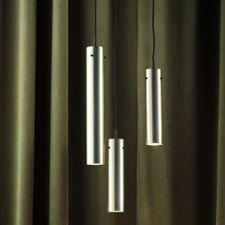 FM2014 Solid Pendant, polished stainless steel