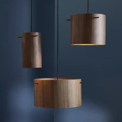 FM1954 Veneer Pendant, walnut