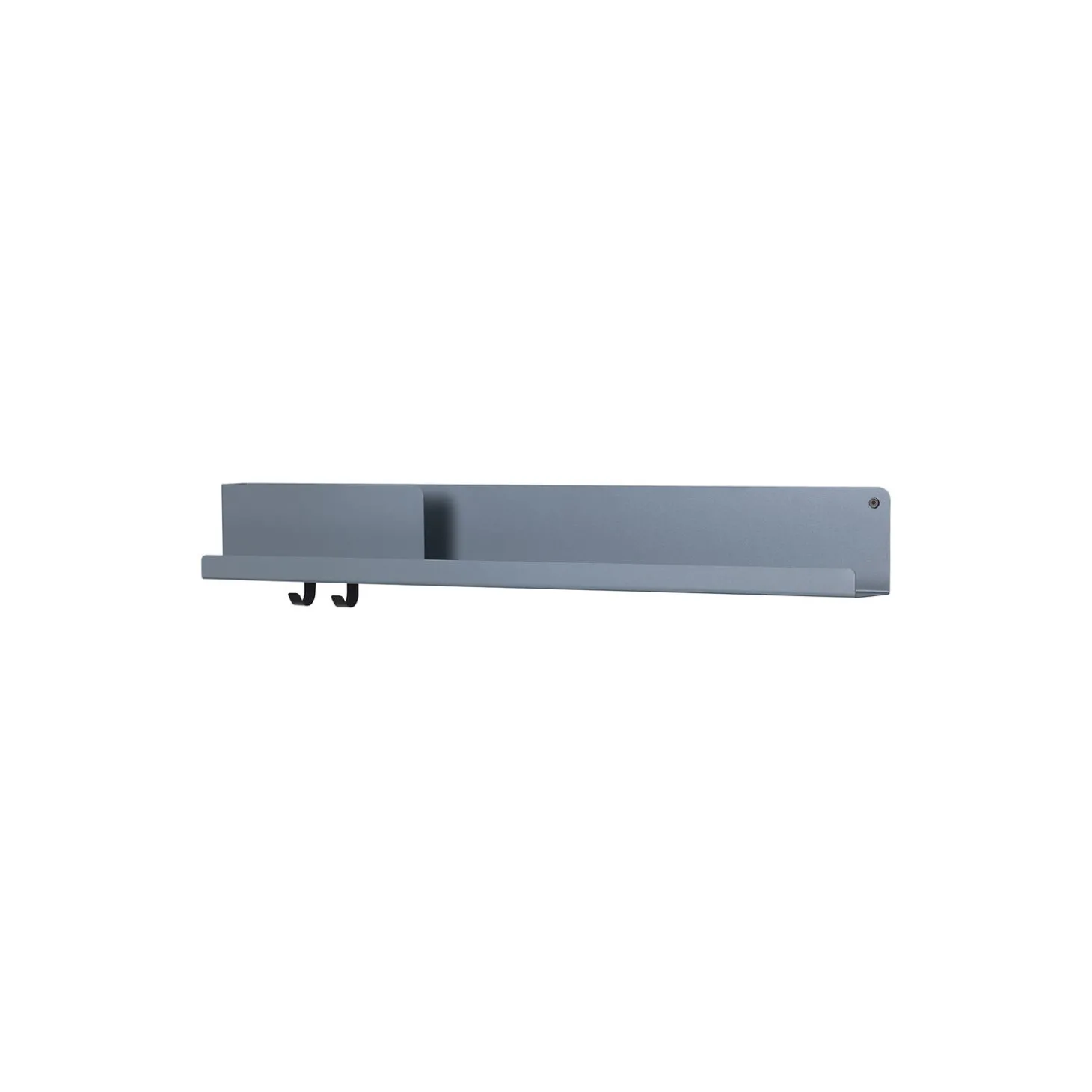 Folded Shelves, blue-grey