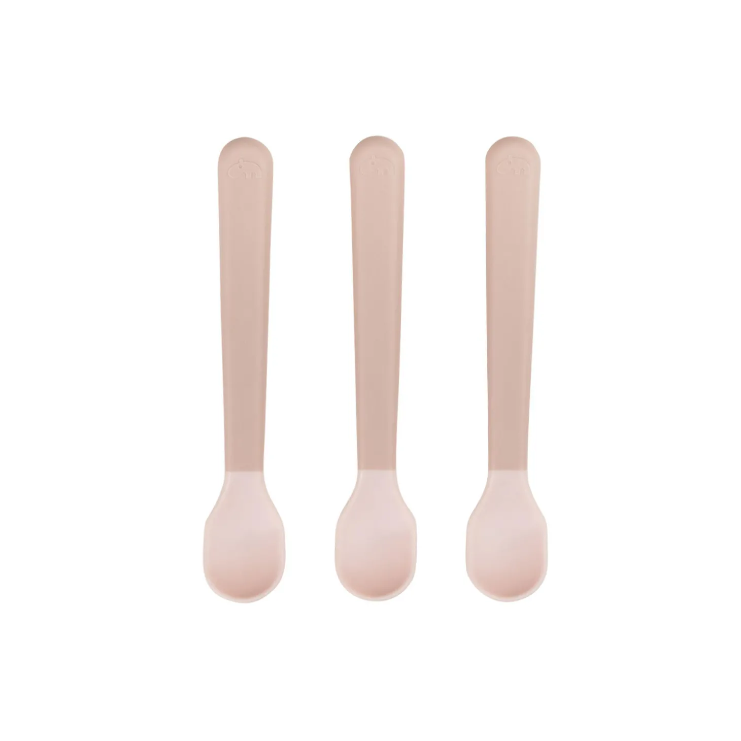 Foodie Easy-grip babyske 3-pak, powder