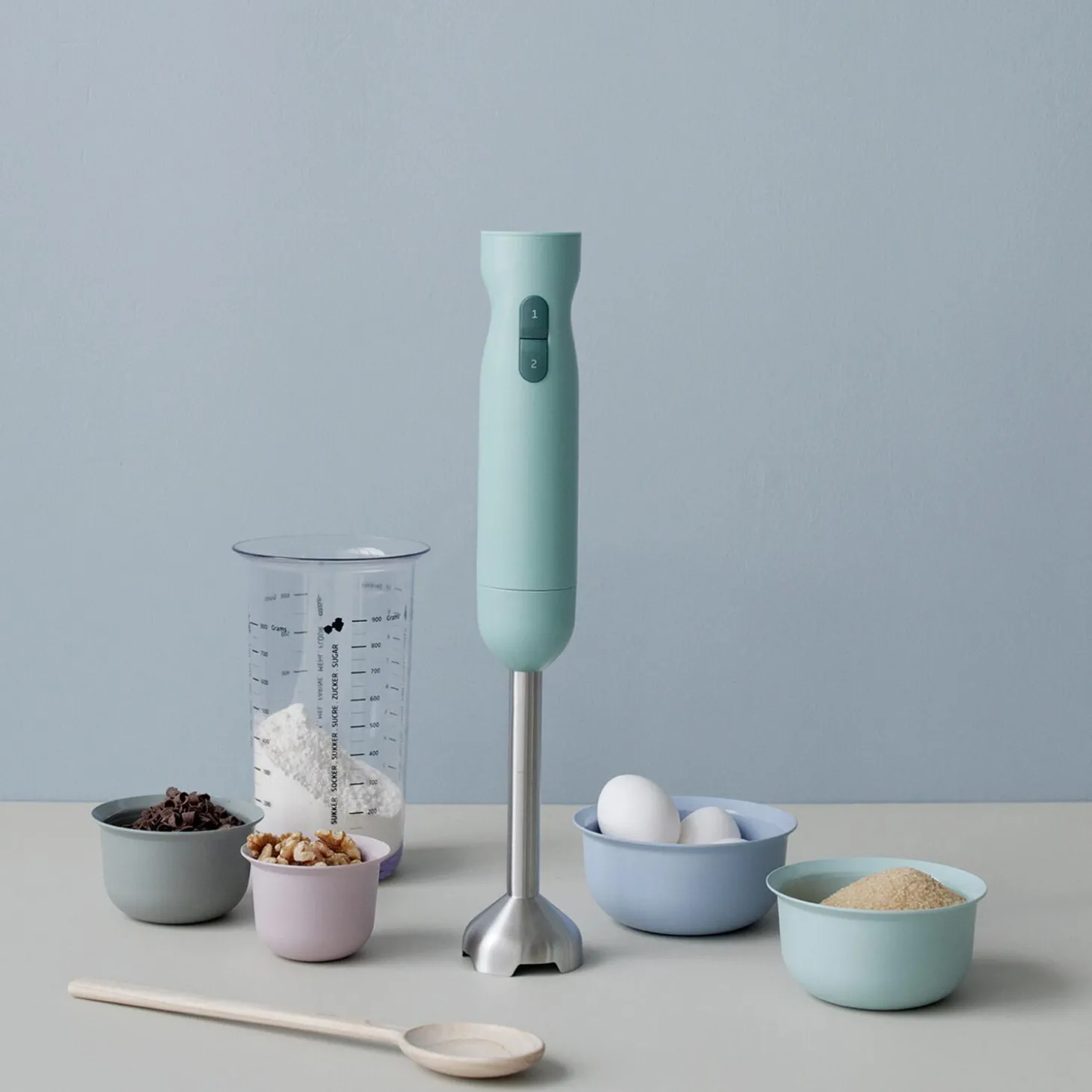 FOODIE stavblender, light green
