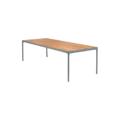 FOUR bord, bambus/mørkegrå