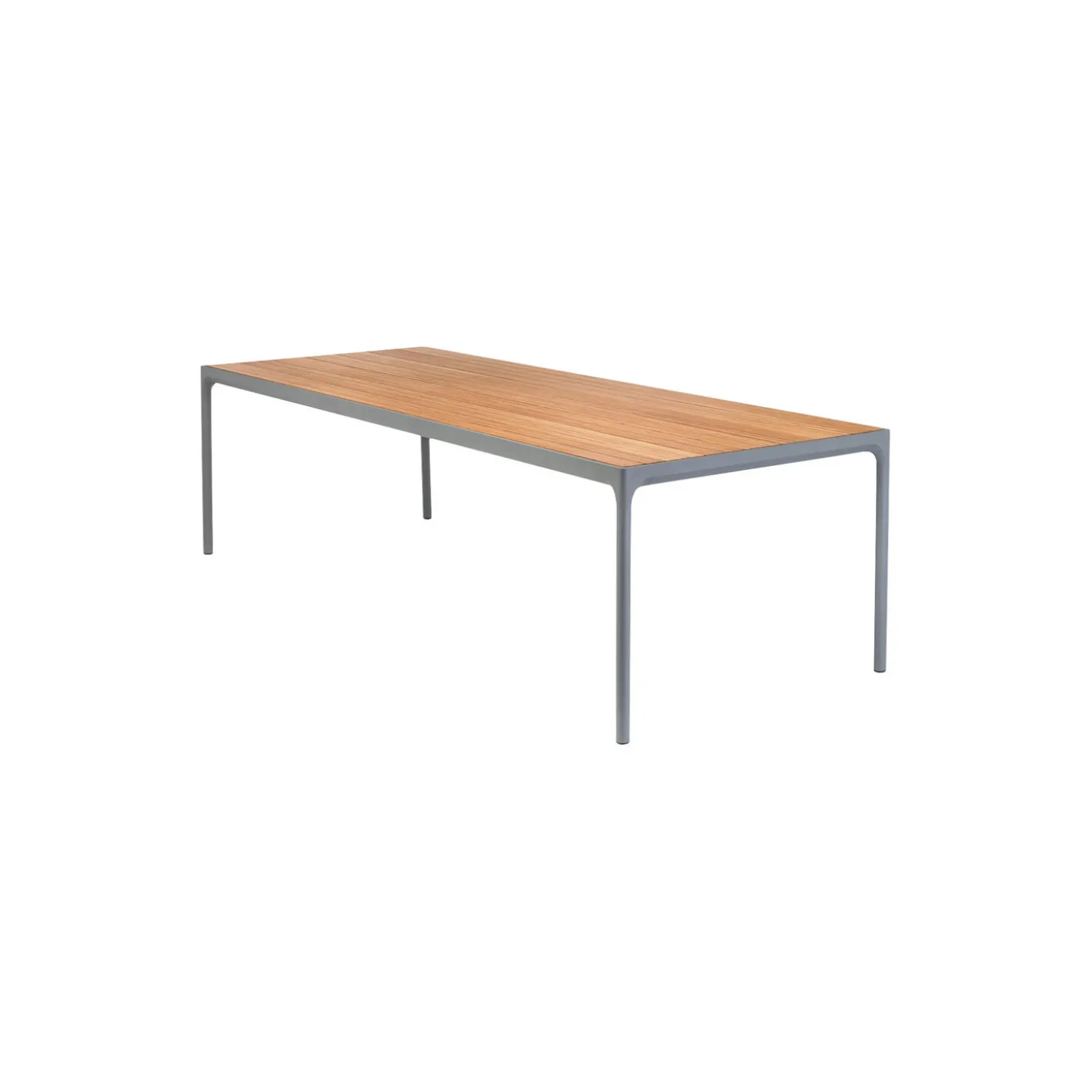 FOUR bord, bambus/mørkegrå