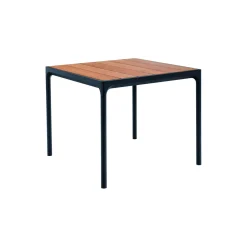 FOUR bord, bambus/sort