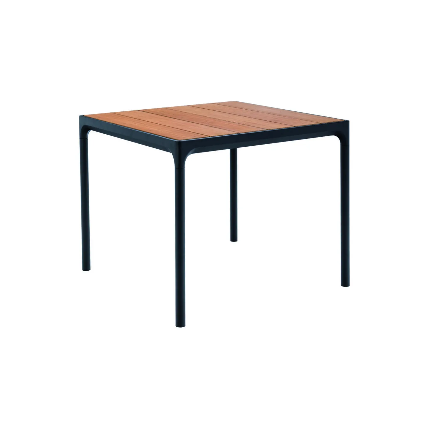 FOUR bord, bambus/sort