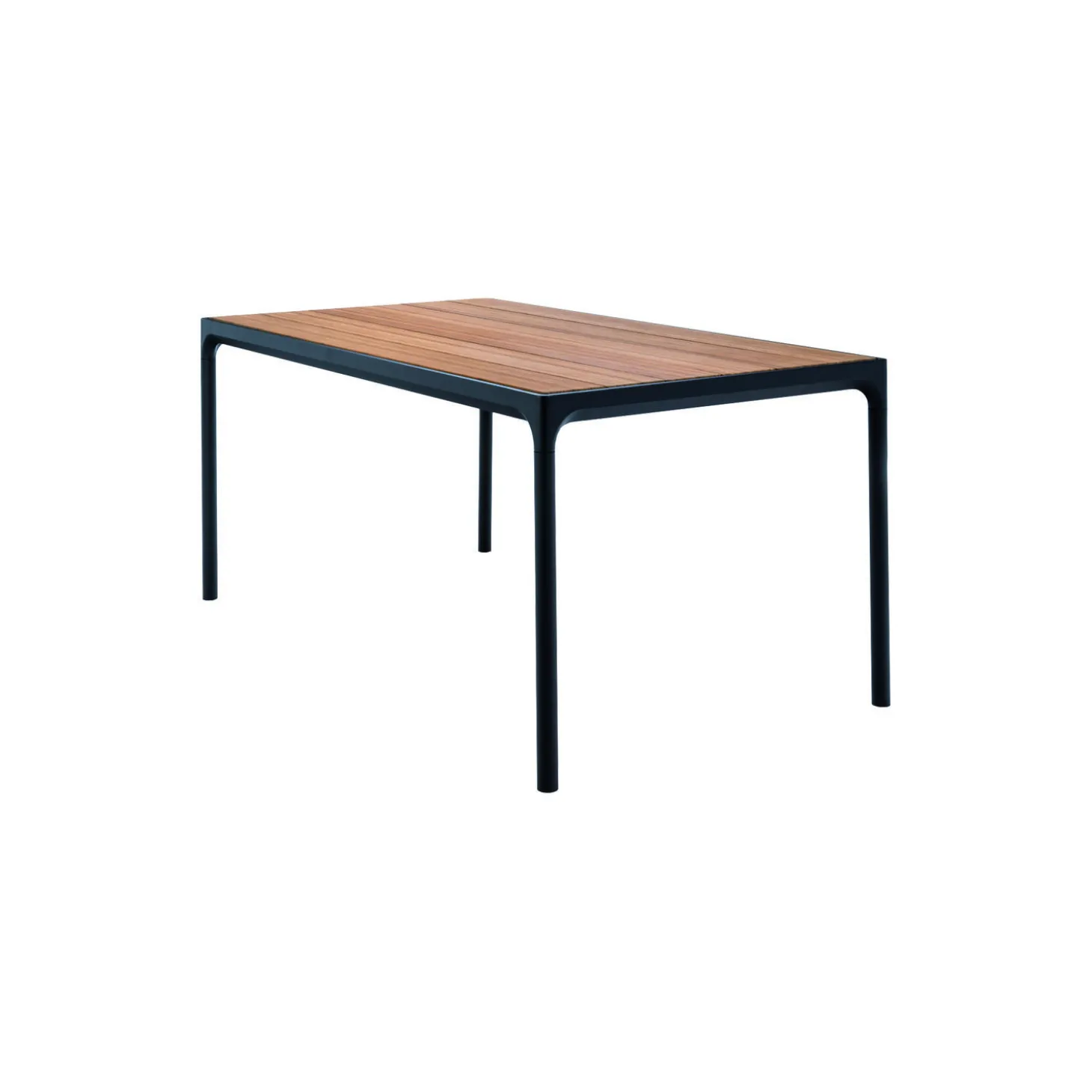 FOUR bord, bambus/sort