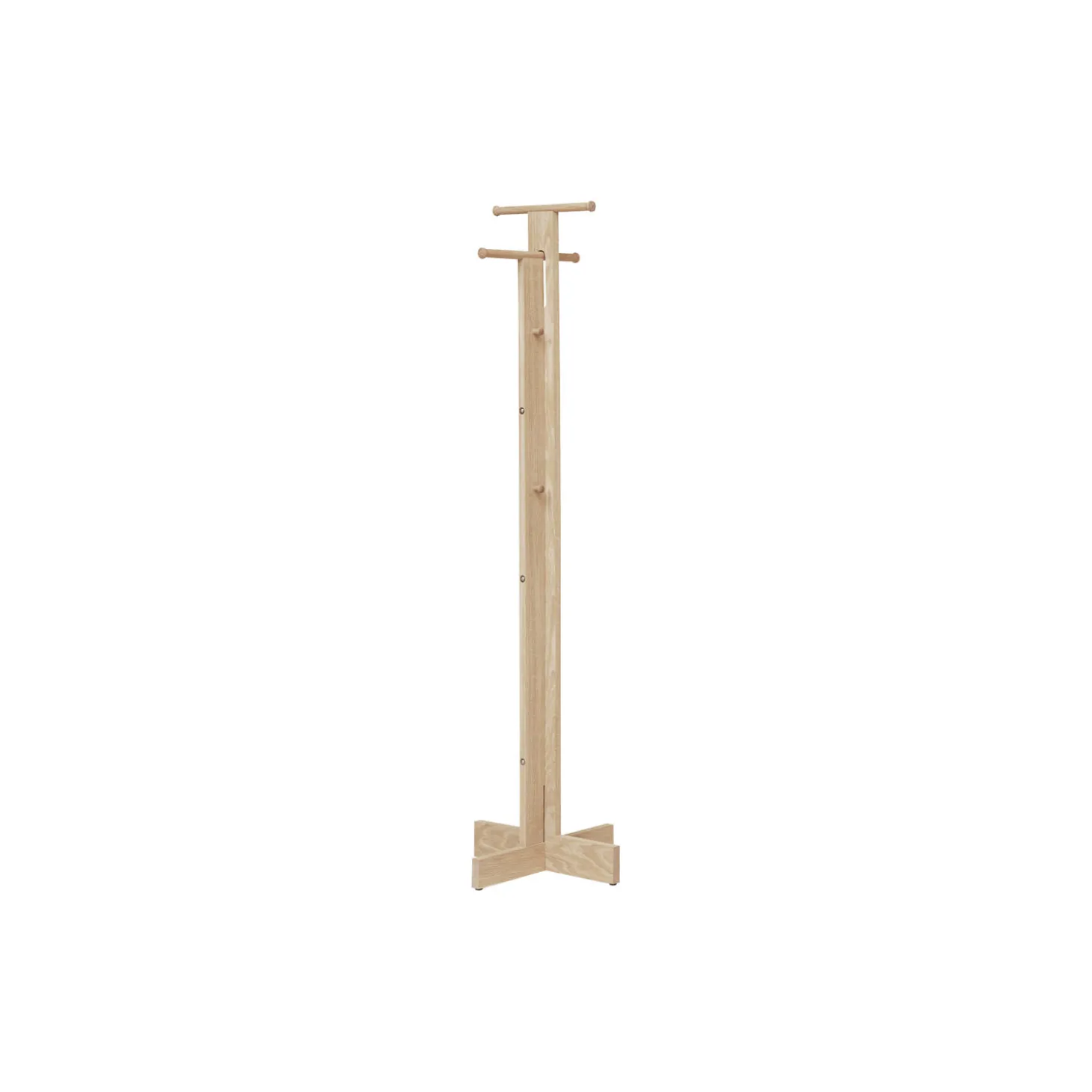 Foyer Coat Stand, white oak