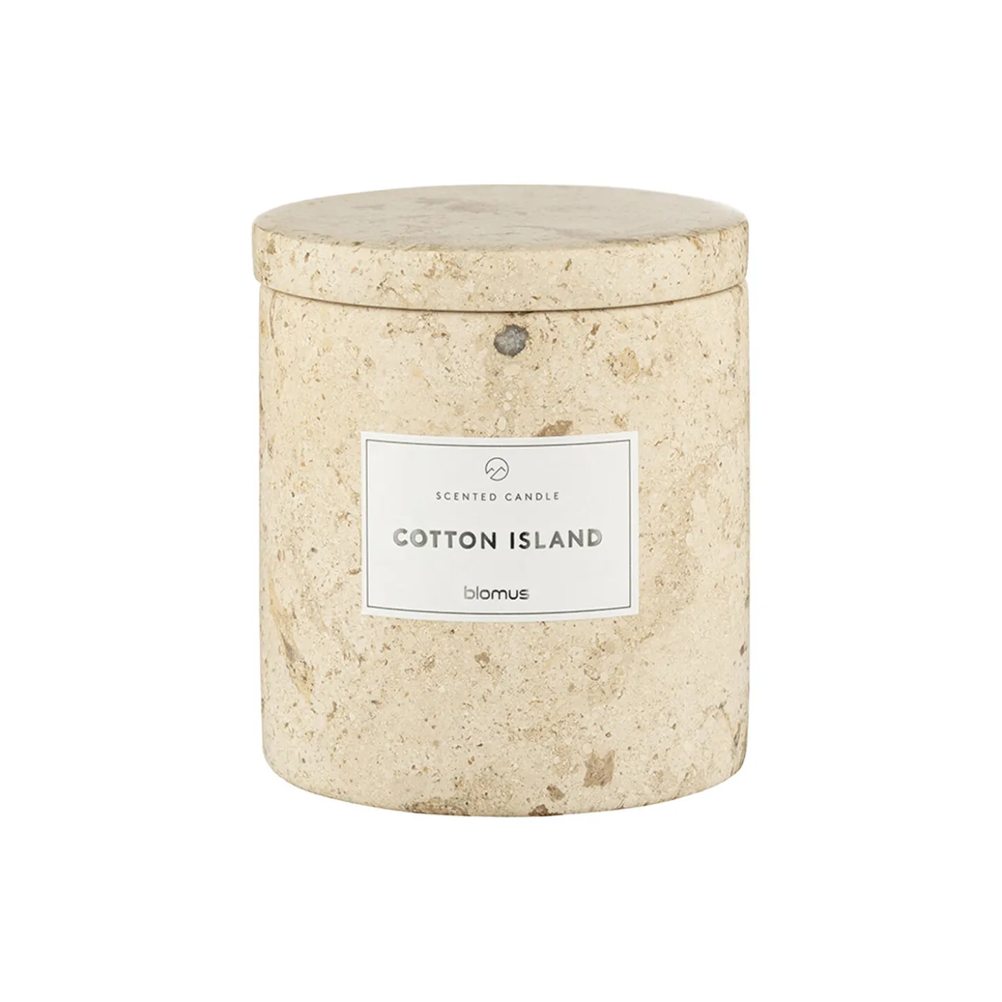 FRABLI Scented Candle S, travertine
