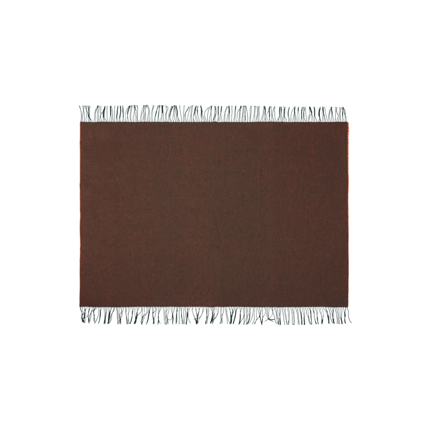 Franja plaid, 01236 green-orange