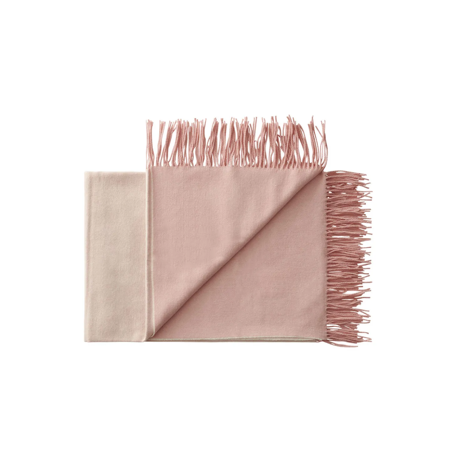Franja plaid, 01234 pink-white