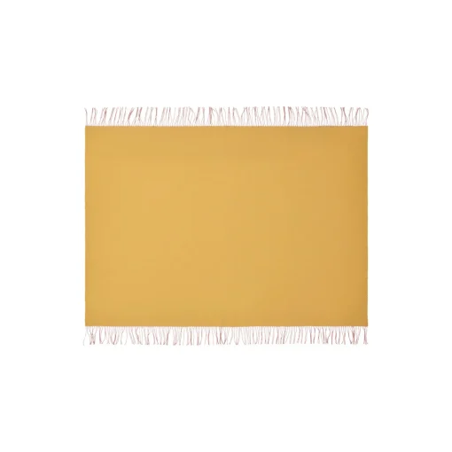 Franja plaid, 01233 pink-yellow