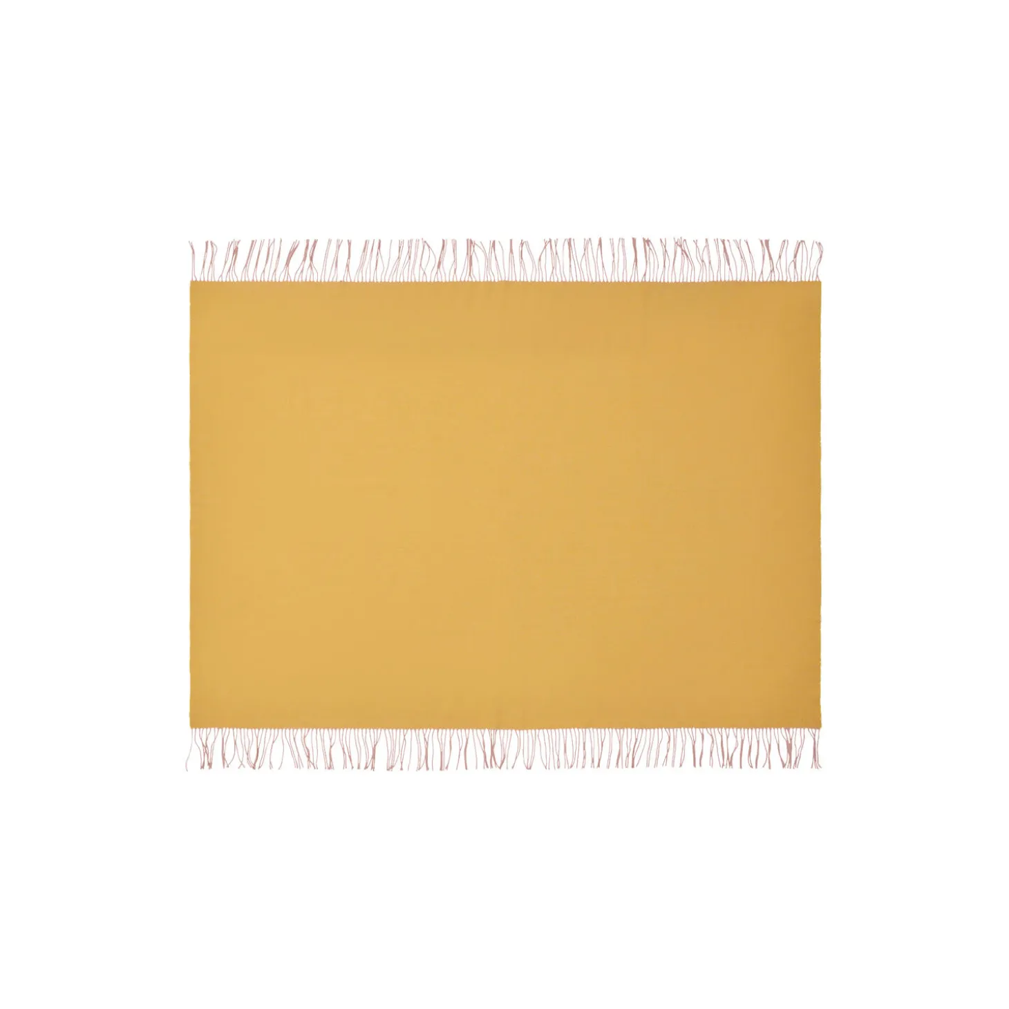 Franja plaid, 01233 pink-yellow