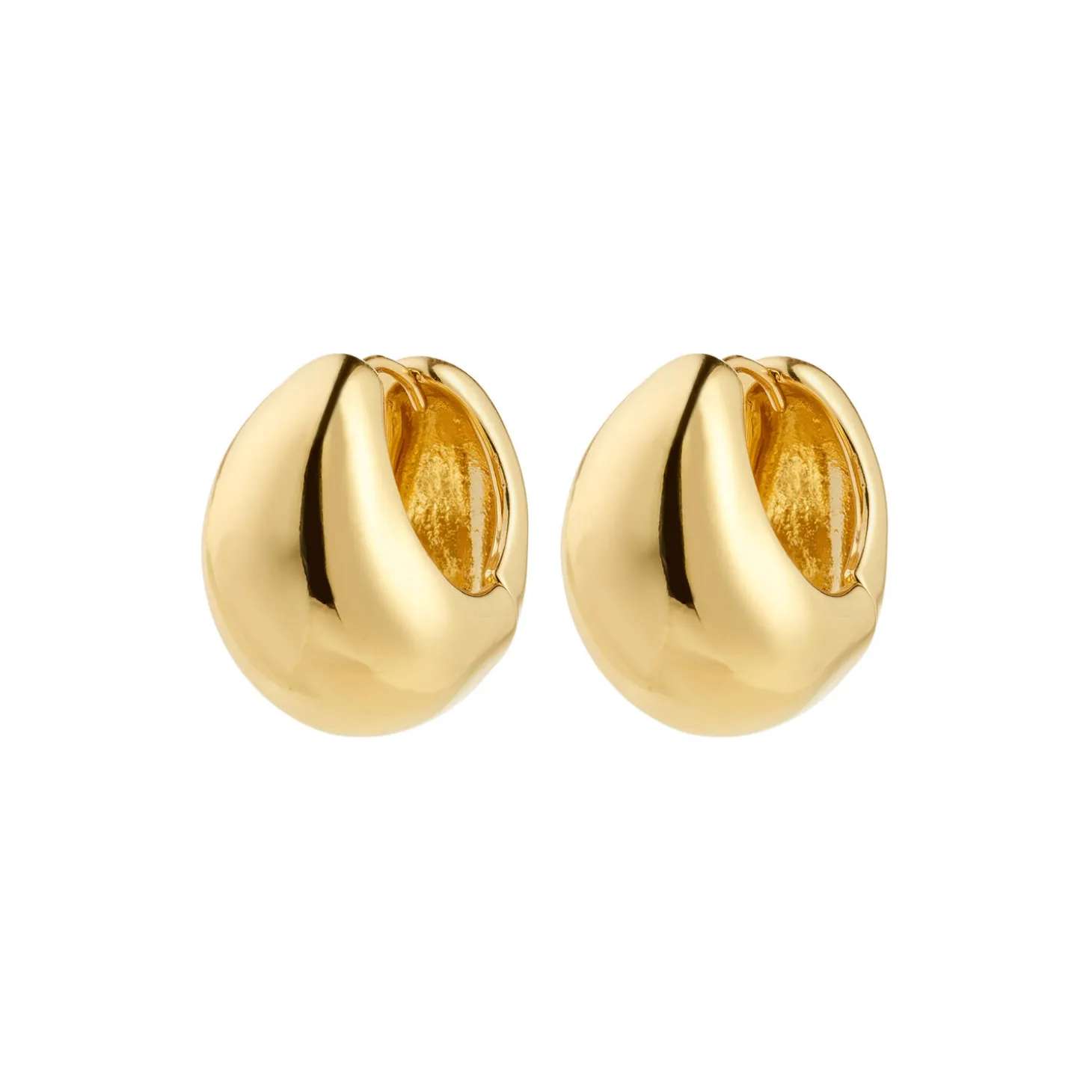 FREE hoops, guldbelagt