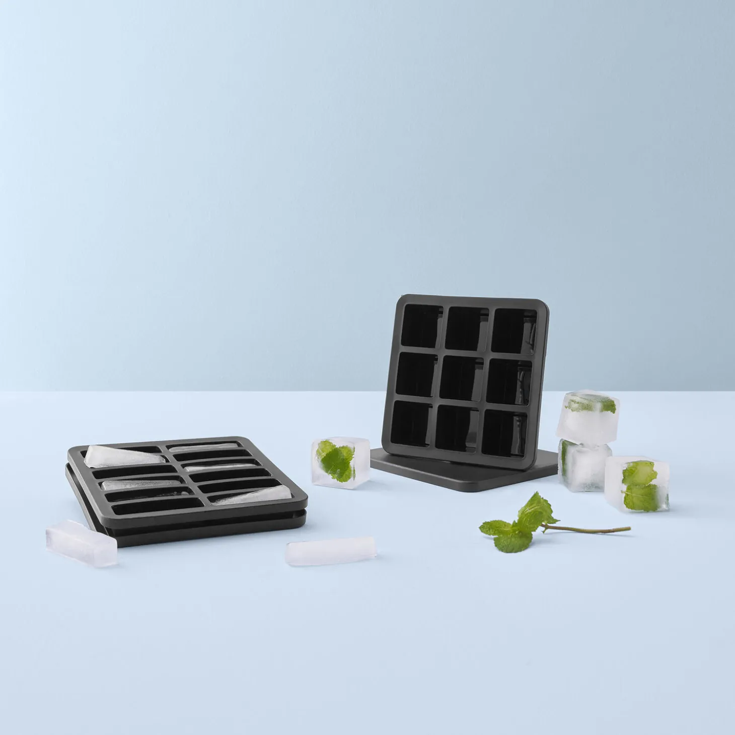 FREEZE-IT isterningbakke med låg stor, black