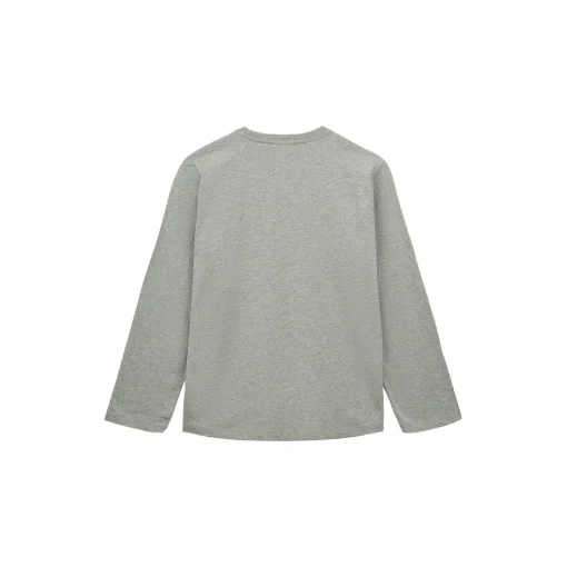 Freya langærmet T-shirt, grey melange