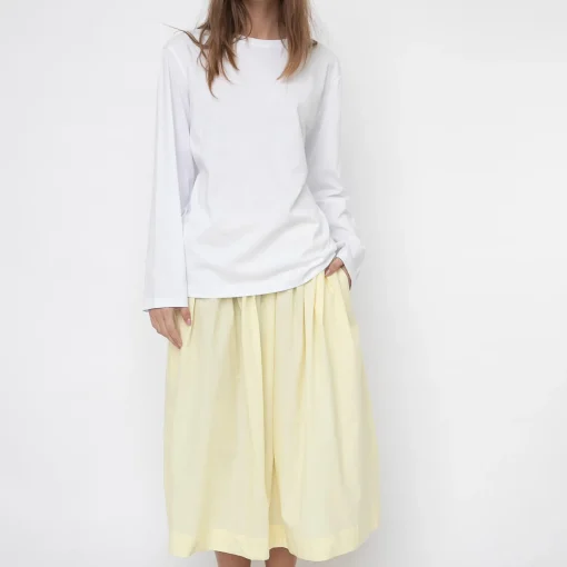 Freya langærmet T-shirt, white