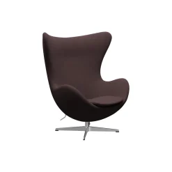 Ægget™ 3316 loungestol, Christianshavn 1135 blue/orange/satin brushed aluminium