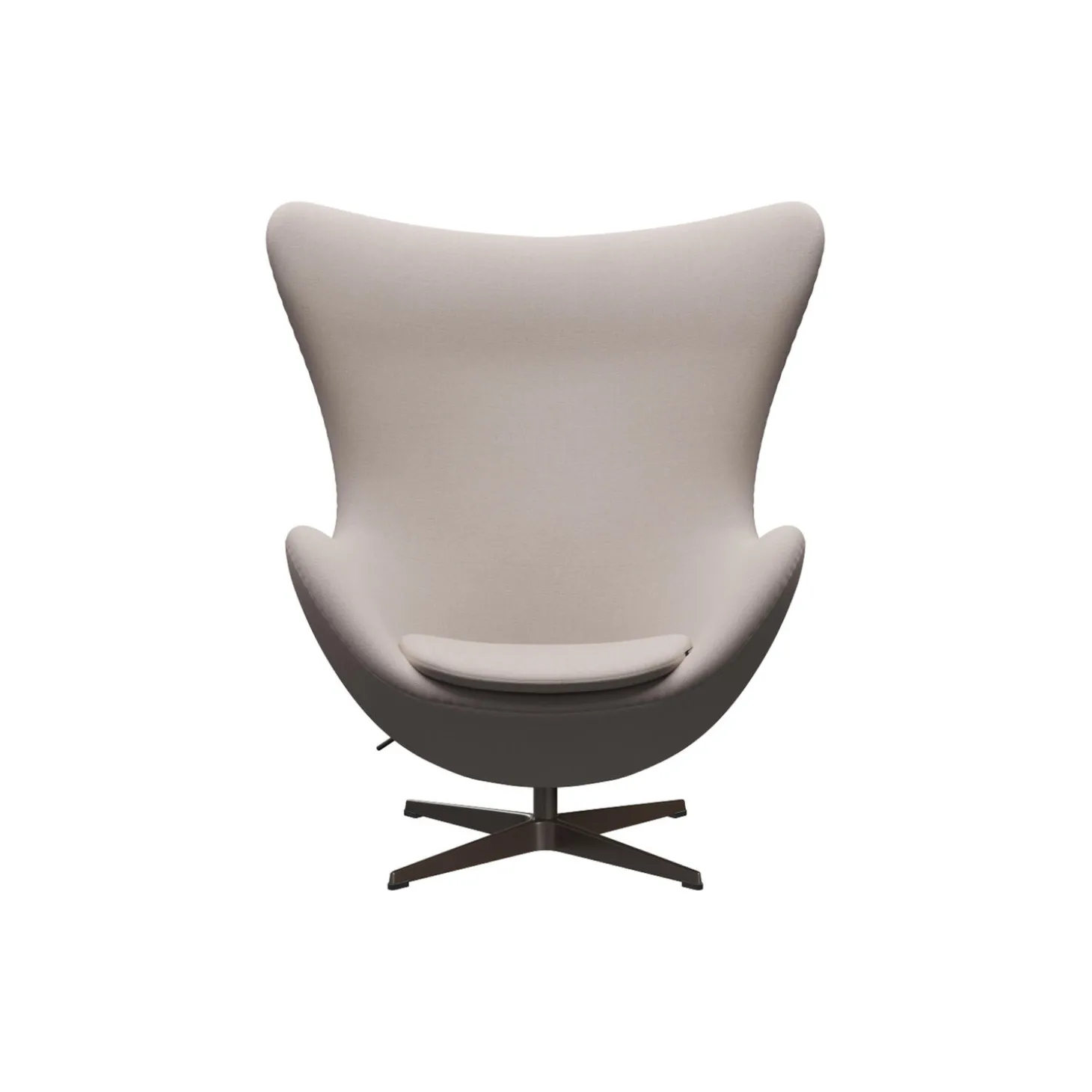 Ægget™ 3316 loungestol, Christianshavn 1120 light beige/brown bronze