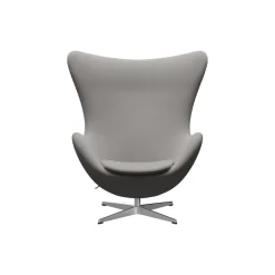 Ægget™ 3316 loungestol, Christianshavn 1121 beige/satin brushed aluminium