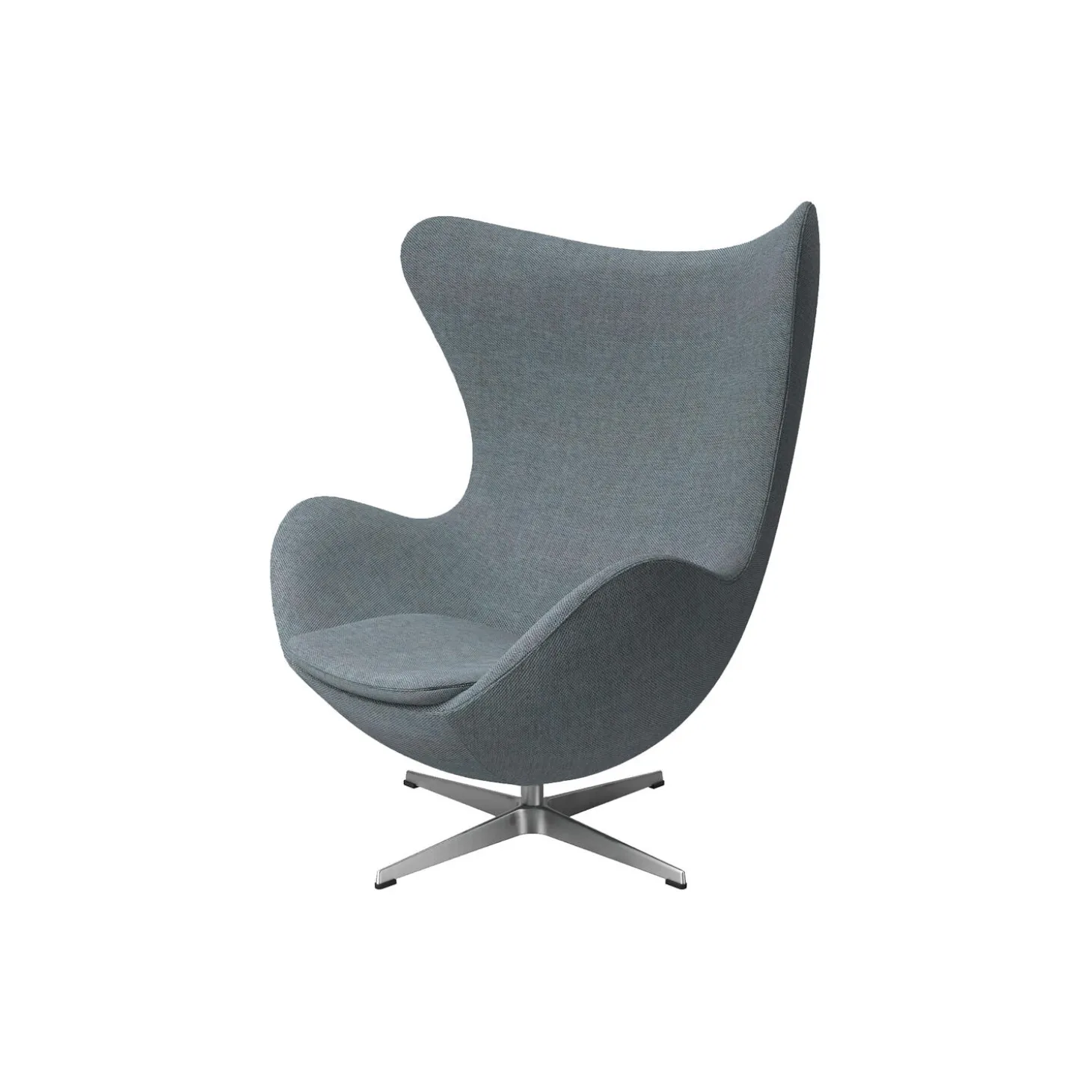 Ægget™ 3316 loungestol, Re-wool 718 light blue/natural